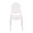 Extra Wide Resin All-Weather Ghost Banquet Chairs