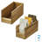 iDesign Acacia Wood Open-Front Pantry Bin - Kitchen Organization and Storage for Snacks and Produce