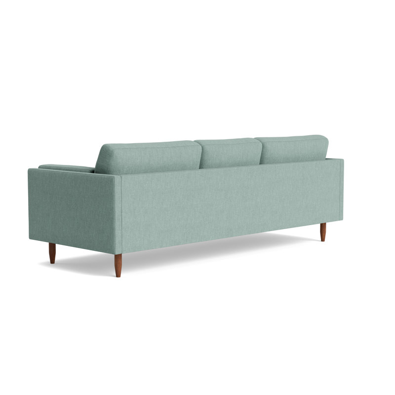 Skinny Fat Sofa (95"), Performance Weave - Spa