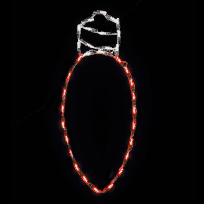 Lighted Window Décor, Red
