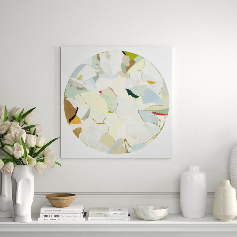 Radial Bliss V Print by Kyle Goderwis, Glass Coat, 30" H x 30" W