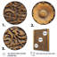 Vieille porte en bois sculpté douzième sur toile-135688221-135688216