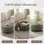 Repose-pieds rond avec rangement-129468326