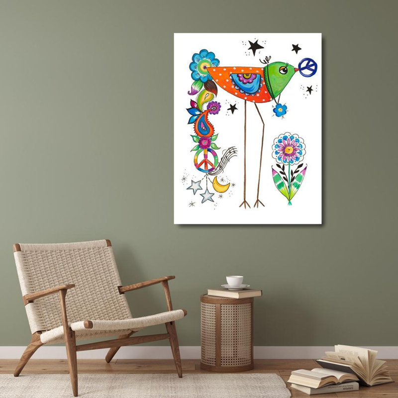 "Dakota Fields Del Sol, Ani Gallery", art sur toile tendue: «Stand Tall Bird II»