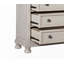 Commode 1 tiroir avec glissières à roulement à billes