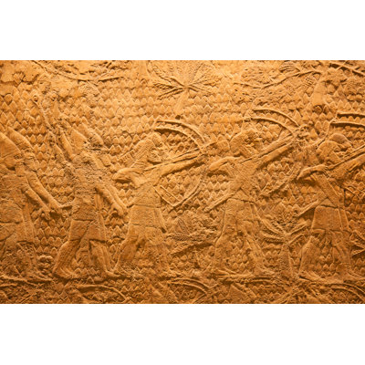 Sumerian Artifact - Wrapped Canvas Print