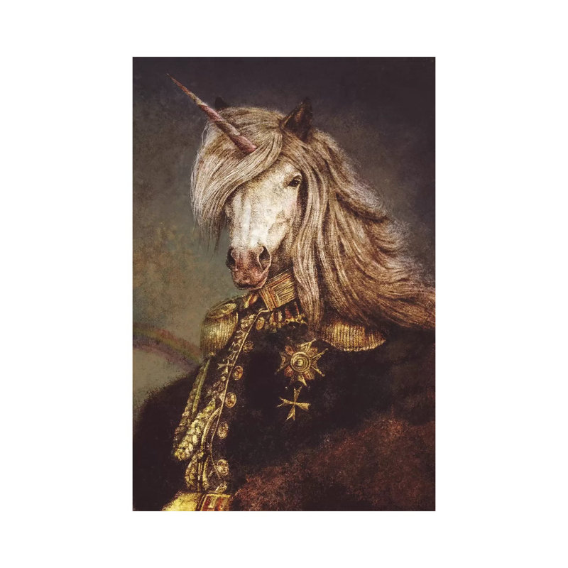 The Count Of Wonderland II by Mike Koubou - Wrapped Canvas Gallery-Wrapped Canvas Giclée, 30.48cm H x 20.32cm W