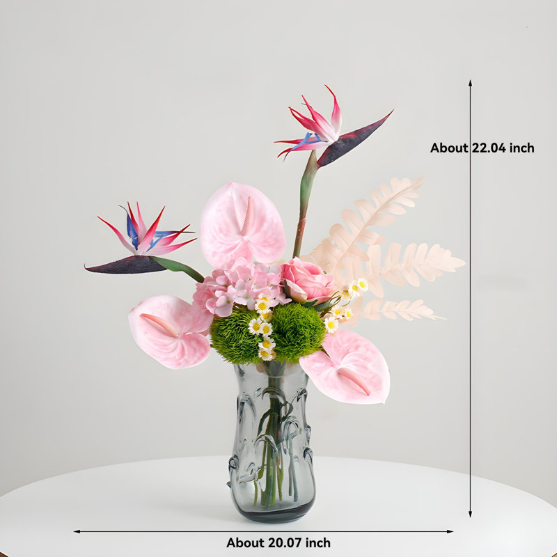 Ornements de fleurs simulées