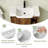 28'' Freestanding Single Bathroom Vanity with Ceramic Top and Soft-Close Doors-1610823829