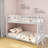 Kentin Twin Over Twin Low Bunk Bed-69466258