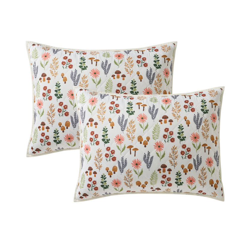 Hallmark 3-Piece Multicolor Hayra Fall Quilt Set, King, King