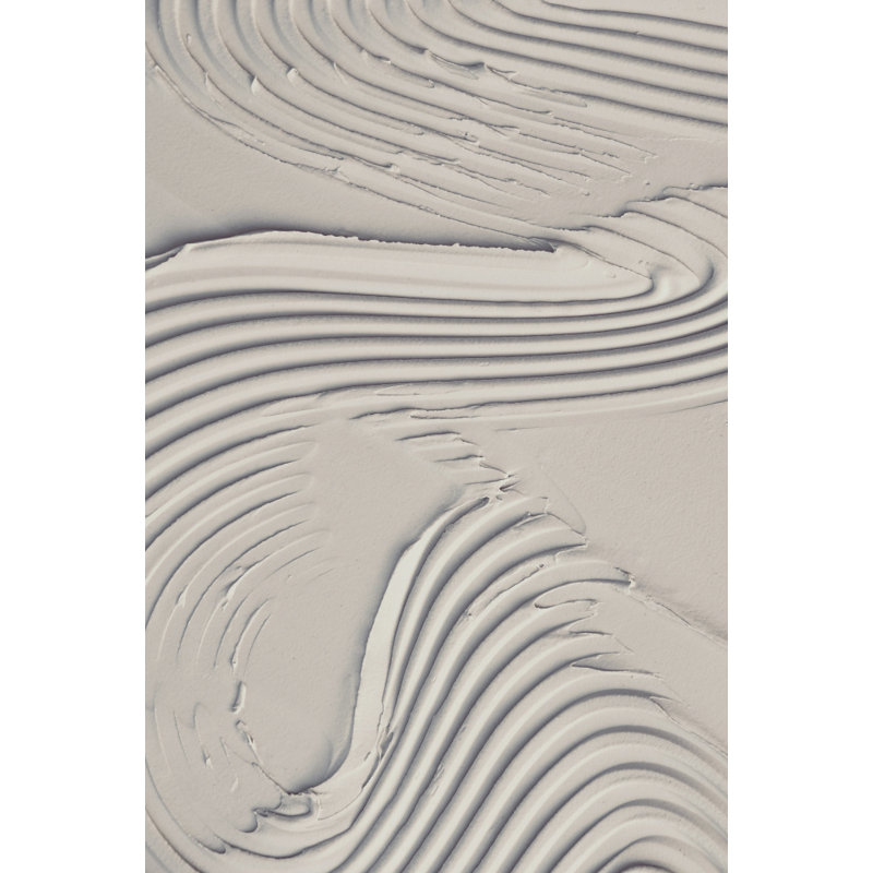 Mud Texture 14, 76.2 cm H x 50.8 cm W, Beige