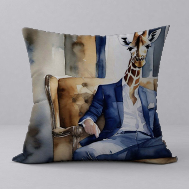 Reversible Throw Pillow