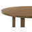 Hansedt 46-Inch Round Wood Dining Table Walnut