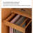 Nordic simple solid wood wardrobe