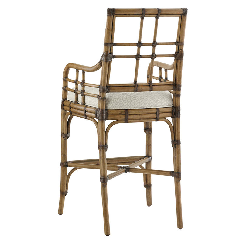 Twin Palms Lands End Bar Stool, Bar Stool (30.25" Seat Height)