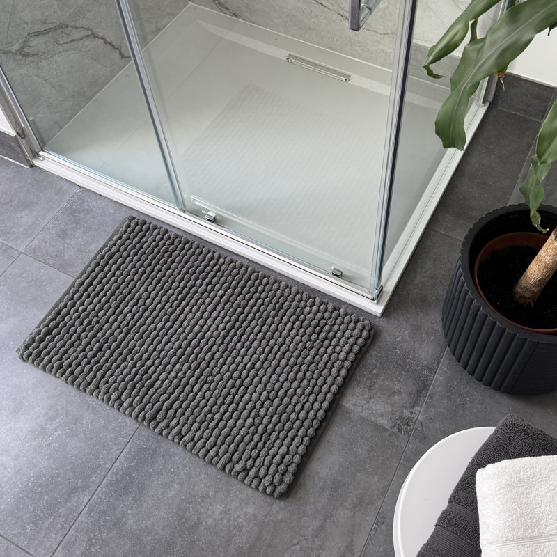 California Bath Mat, Charcoal