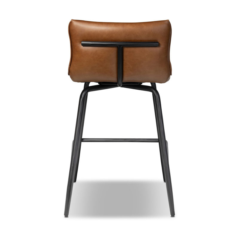 Ridley Swivel Stool-Sonoma Chestnut-Bar, Counter, Sonoma Chestnut