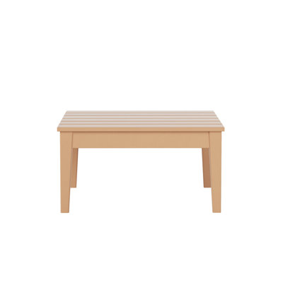 Joubert Outdoor Square HDPE Coffee Table