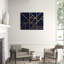 Gold Navy And Lines IV Print by Guseul Park-26760767-26760766