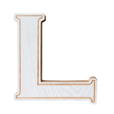 Rayne Solid Oak 8" Letter