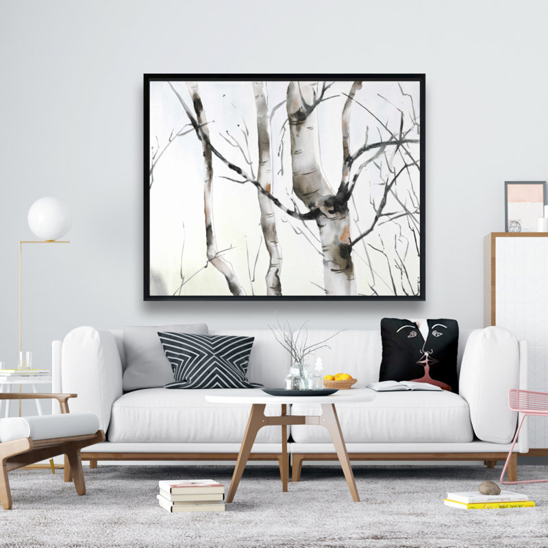 " Three Birches Trees "