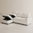 L-Shaped Sleeper Sectional Sofa With Hidden Storage-2086731402