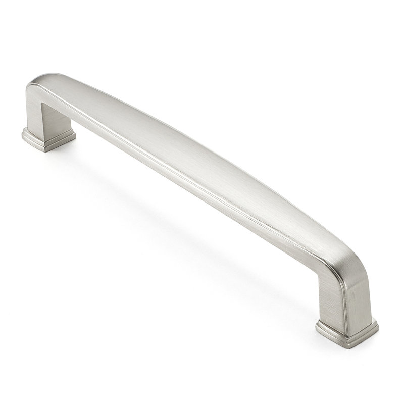 Satin Nickel Brushed Cabinet Handle Pulls 5" Center - 10 Pack