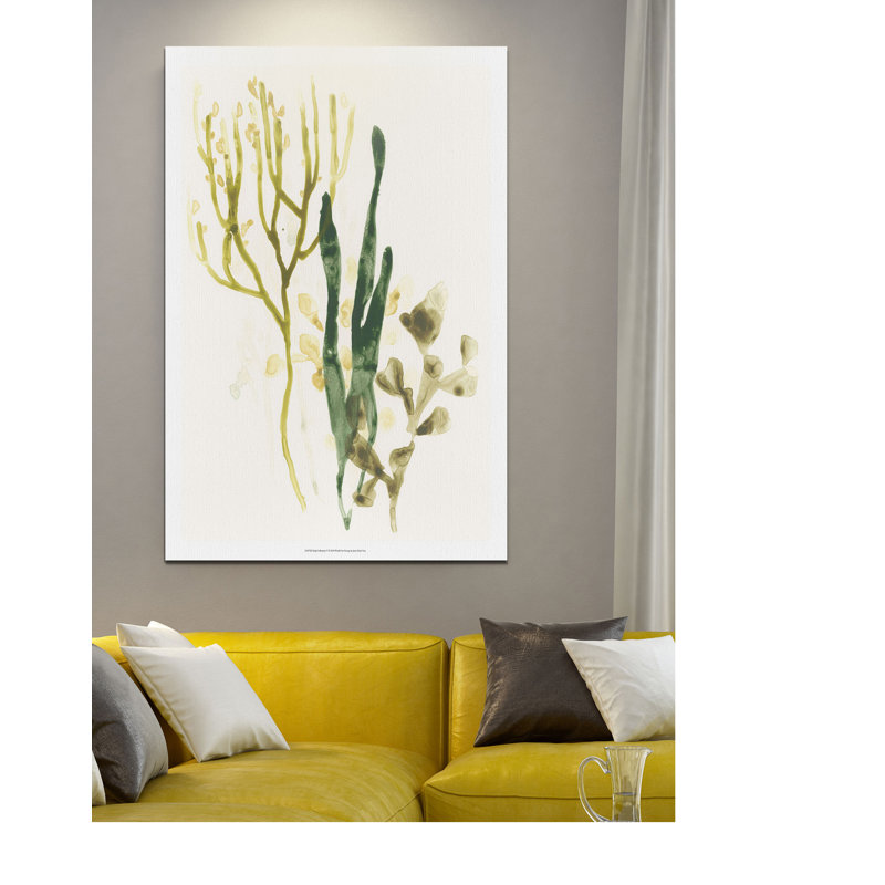 " Kelp Collection V ", 18" H x 12" W x 1.5" D, Wrapped Canvas
