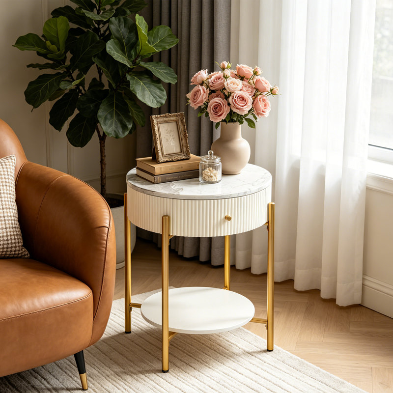 Table d'appoint Mid-Century