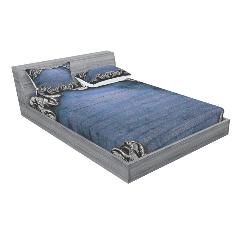 Microfiber Sheet Set, Full Sheet Set with Fitted Sheet