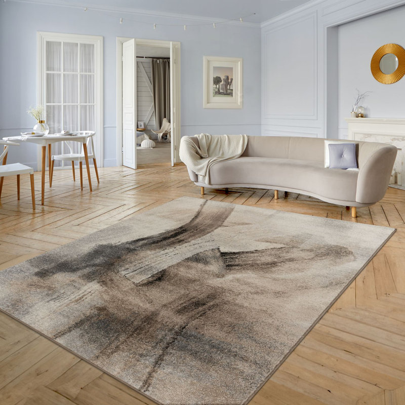 Zinon Abstract Indoor Rug, Rectangle 7'10" x 11'2"