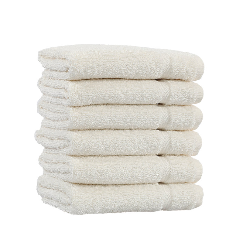 Denzi Turkish Cotton Washcloth, Cream