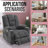 Chemika 34.25"W Chenille Power Liftable Heated Recliner, Remote, USB Port-1251781706