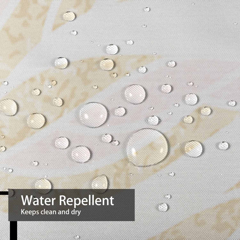 Rideau de douche Wavy, L 72 po x l 78 po