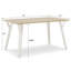 Table de salle à manger ronde et blanche 5 pièces avec 4 chaises Windsor Roundhill Alwynn-570047469
