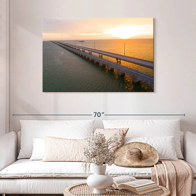 Lilie Overseas Highway Bridge, 30" H x 45" W