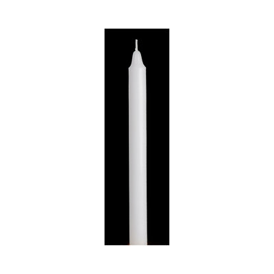 Unscented Taper Candle