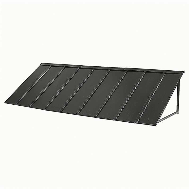 Window Awning Door Canopy 104x36 in Outdoor Steel Front Door Awnings Anti-Rust