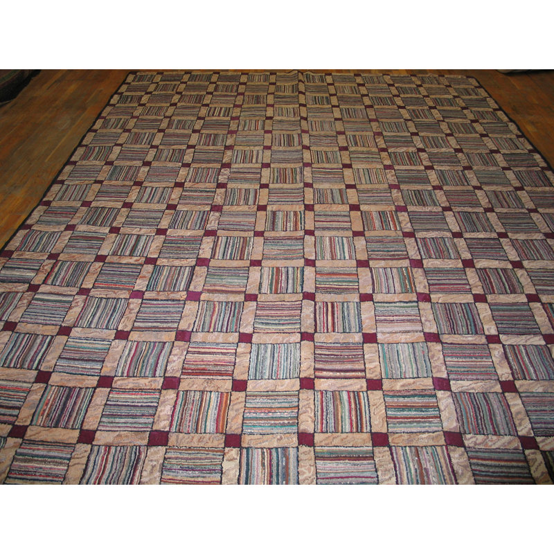 Wool Geometric Area Rug