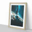 Explosion of Stars Above the Mountains - Picture Frame Painting Print-55536036-55536038