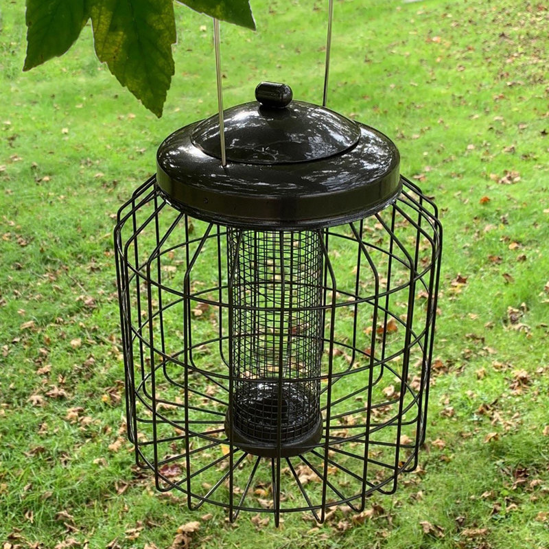 Ephemerine Metal Hanging Tube Bird Feeder
