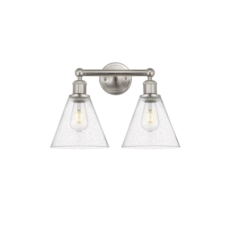 Beva 2 - Light Dimmable Vanity Light, Satin Nickel