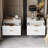 Jawahir 2 - Drawer Iron Nightstand-1444796247
