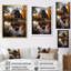 Sérénade optique colorée Mid Century IV sur toile-1142284707-1142284728