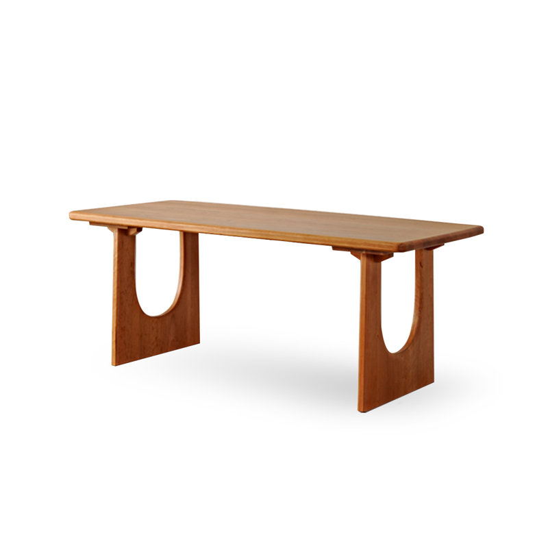 Table de salle à manger Cherry, H 29,53 po x L 62,99 po x l 33,46 po