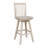 Hirz Swivel Solid Wood Counter Stool-43730168
