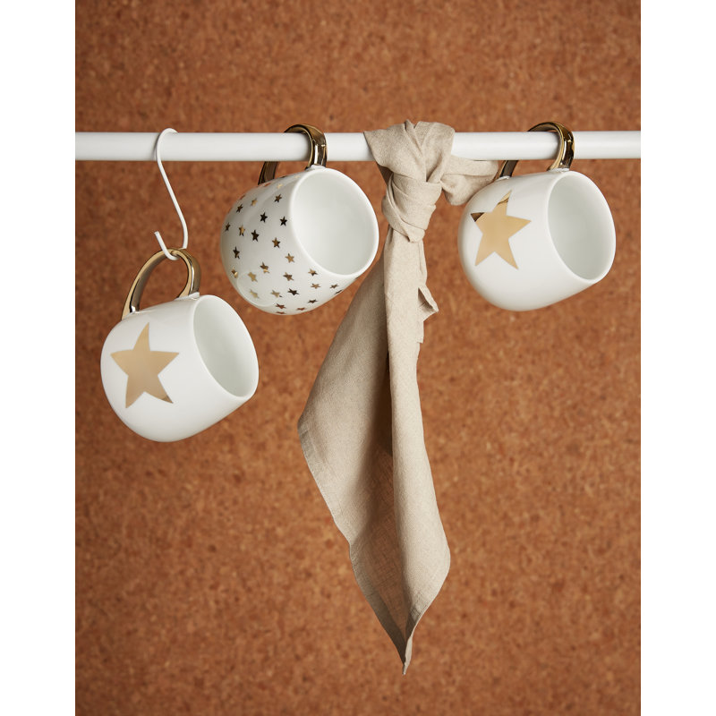 Gold Star Hug Mugs