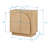  Aurelie 3 Piece Modular Solid Wood Tv Stand Arched Storage Cabinet Credenza-631625698