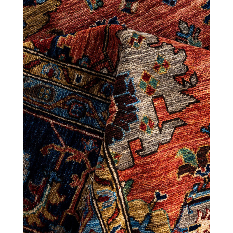 Serapi One-of-a-Kind 9' 0" X 11' 11" Hand Knotted Area Rug